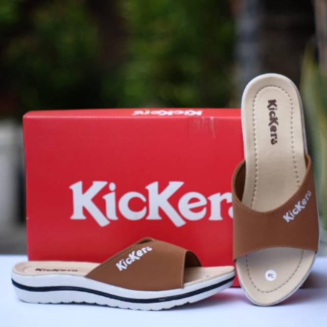 SlOP 1 CEW Sendal wanita kickers slop ban 1 termurah terlaris