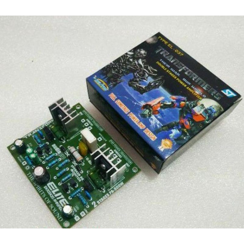 Kit driver 2 tingkat 800w Mono the spirits of sound