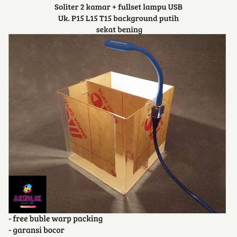soliter cupang akrilik