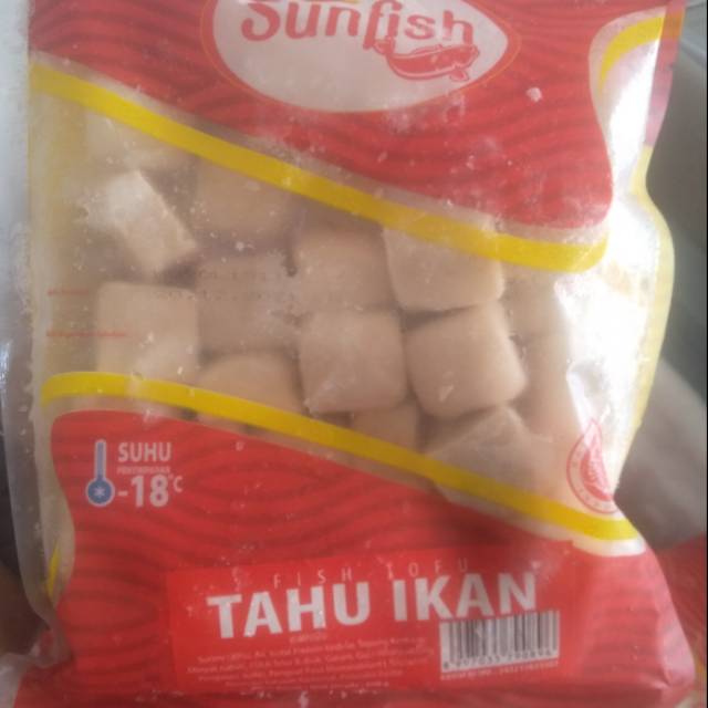 

Tahu ikan sunfish 500gr