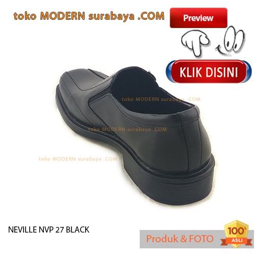 NEVILLE NVP 27 HITAM pantofel pria casual