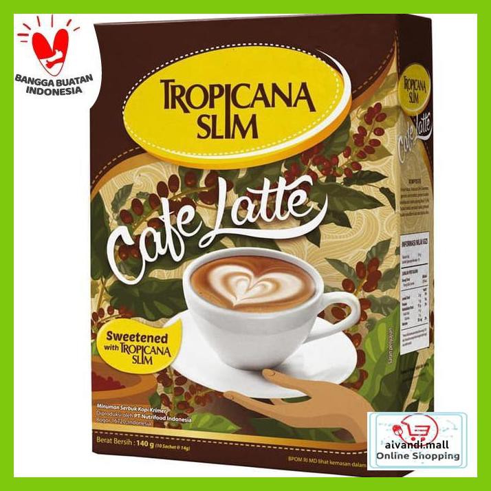 

57Ryr66- Triple Pack: Tropicana Slim Cafe Latte (10 Sachet) - Sugar Free T7Tfhty-