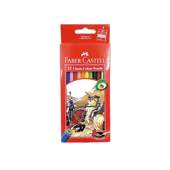 

PENSIL WARNA FABER CASTELL CLASSIC 12 WARNA