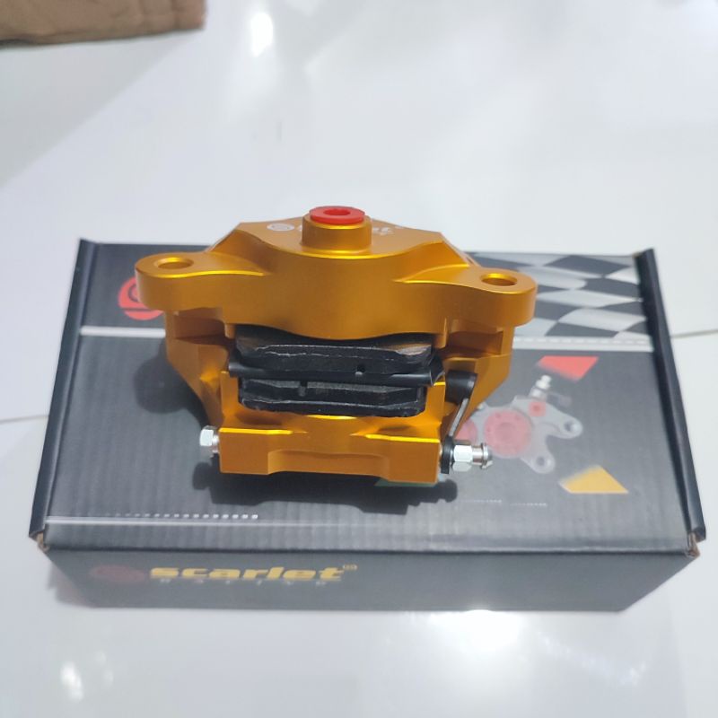 Caliper  kaliper Scarlet DL21B Original 2 piston Cnc universal