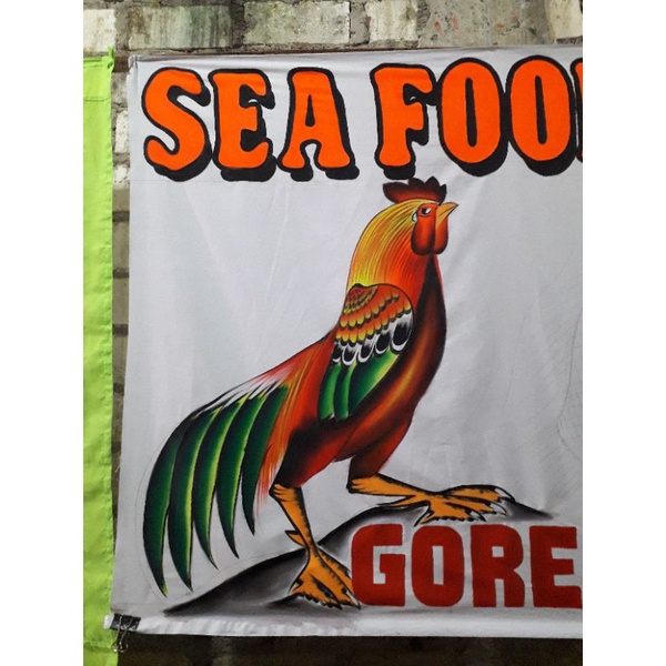 Spanduk Lukis asli Lamongan