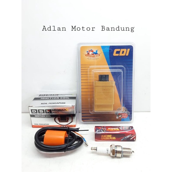 PAKET RACING CDI KOIL BUSI RACING MIO NEW MIO SMILE MIO SOUL VEGA ZR ORISINIL GOMEXX RACING