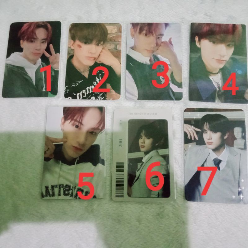 The Boyz Eric Photocard PC Official