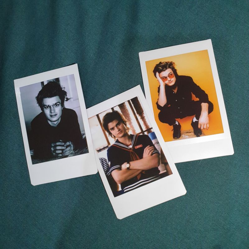 INSTAX POLAROID PHOTOCARD - JOE KEERY / STEVE HARRINGTON / STRANGER THINGS