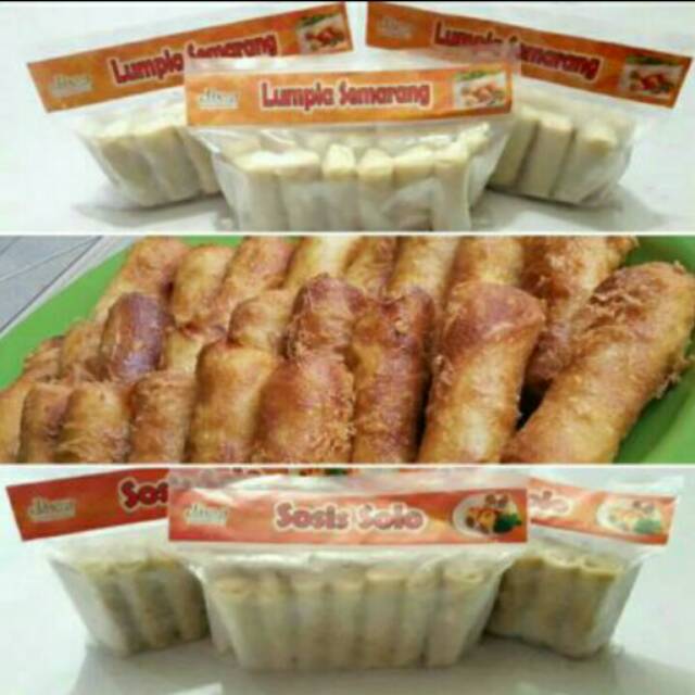 

lumpia ayam dan sosis solo