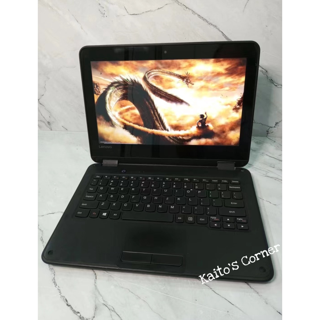 Laptop Lenovo Yoga N23 Core Celeron N3160 - Layar 11,6 inch 2in1 window 10 - Cocok buat Kantoran / Kuliahan / Gaming - Bonus Tas