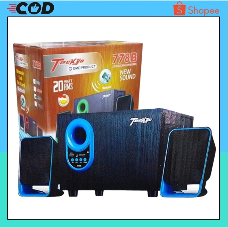 Speaker Aktif GMC TECKYO 778B Extra Super sound Bluetooth