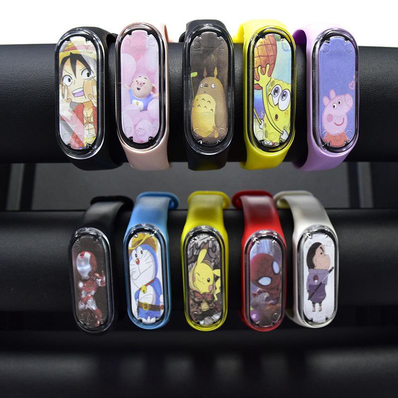 JAM TANGAN DIGITAL LED MOTIF MUNCUL DI LAYAR MOTIF KARTUN LUCU JAM TANGAN ANAK DIGITAL TAHAN AIR