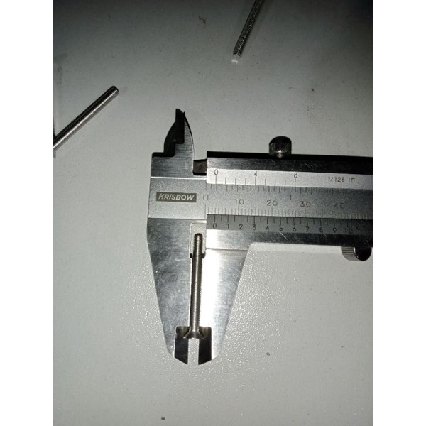 Baut jf M3 x 30 (3cm) stainless 304 A2-70