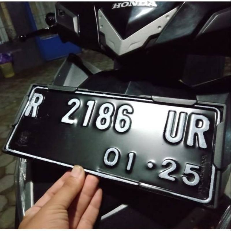 Cover plat Tatakan plat Dudukan plat nomor Motor Honda Original