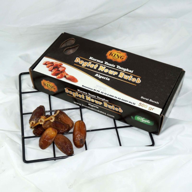 

King Kurma Tunis Tangkai 500 Fresh Healthy Sweet