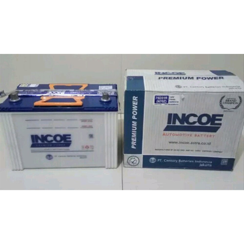 Jual Aki Mobil Incoe Premium N70Z ORIGINAL | Shopee Indonesia