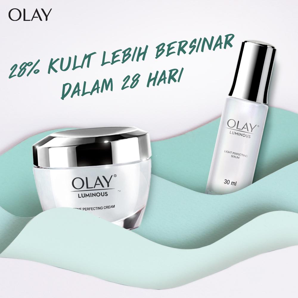 Olay Luminous White Radiance Light Perfecting Serum Niacinamide Skincare Brightening 30ml