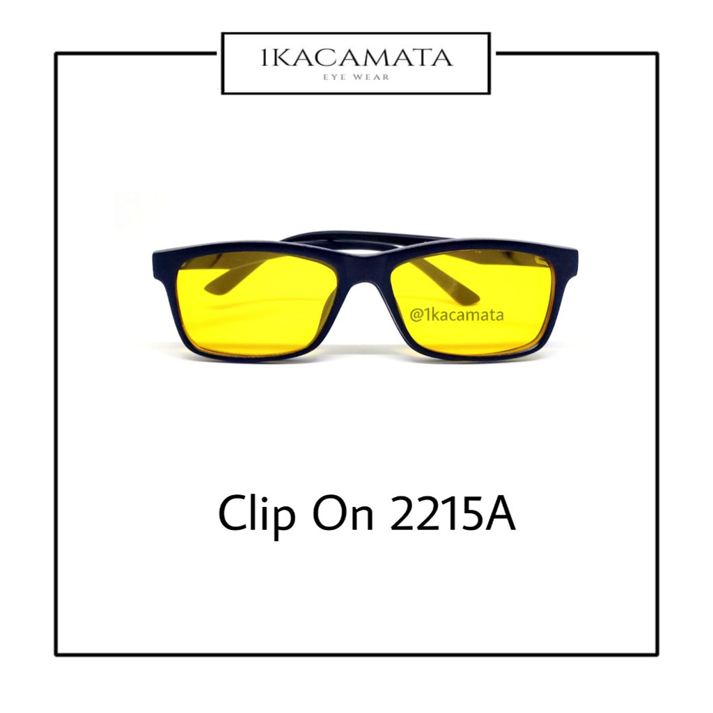 CLIP ON 2215A FREE 5 LENSA SUNGLASS CADANGAN MURAH BERKUALITAS