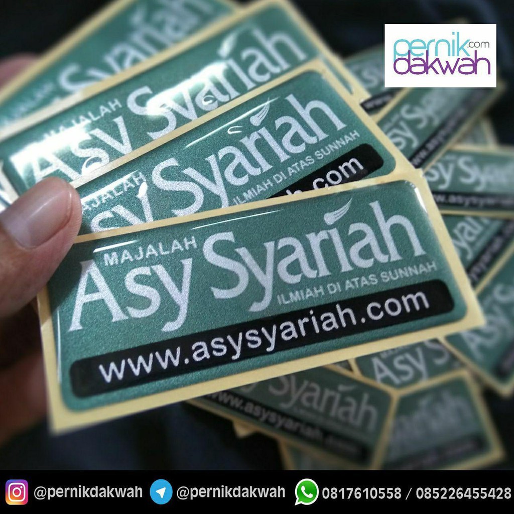 

Stiker Timbul AsySyariah