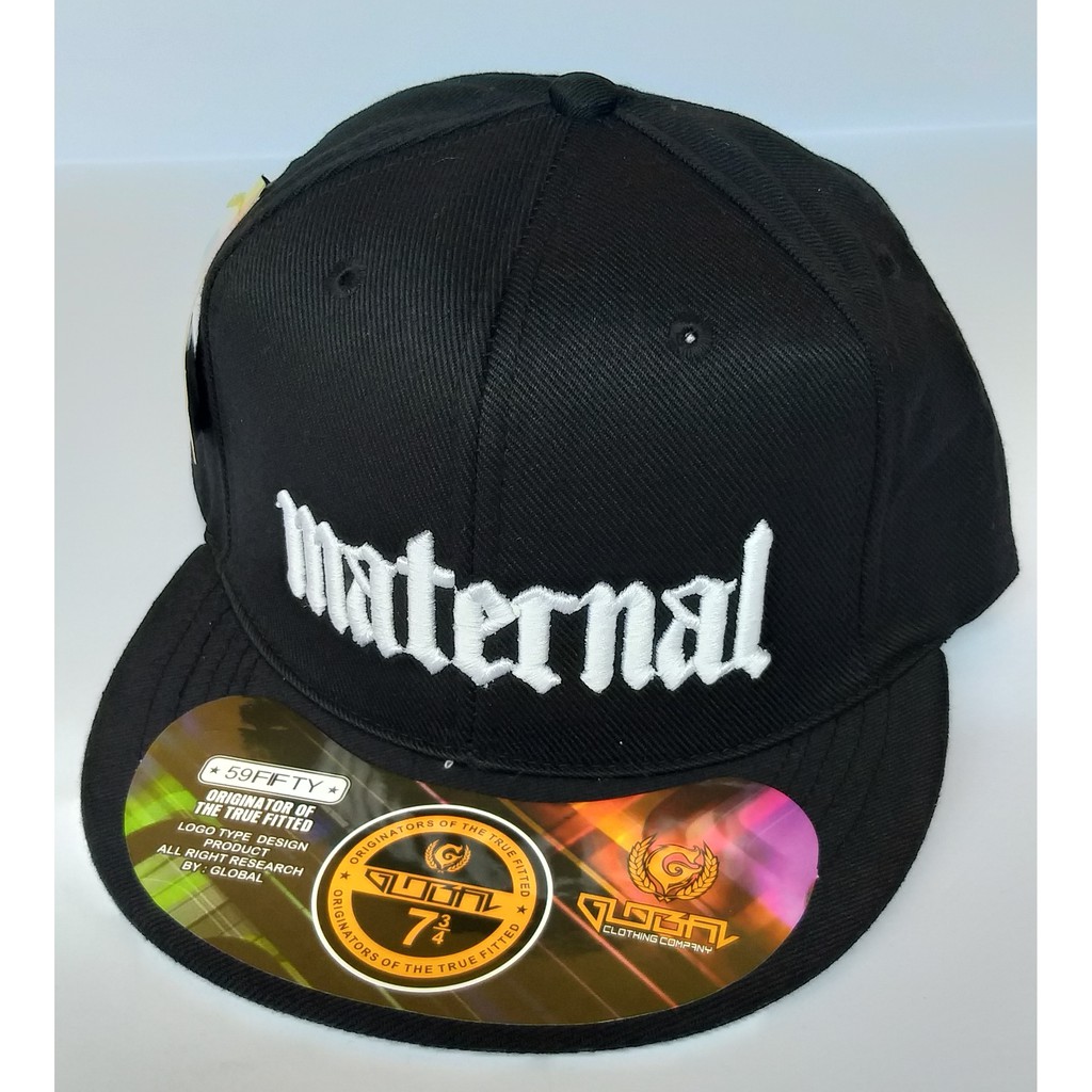 Topi Snapback MT Black TRC-09