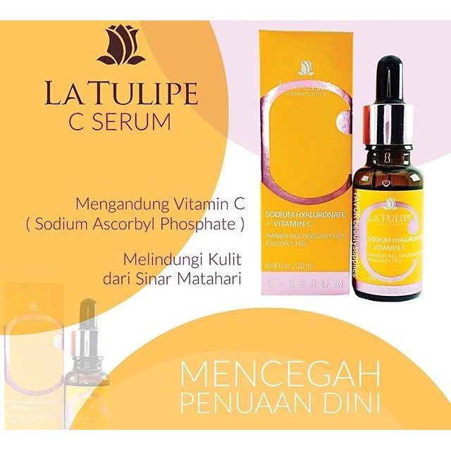 LA TULIPE C - Series / Facial Foam / Night Cream / Serum