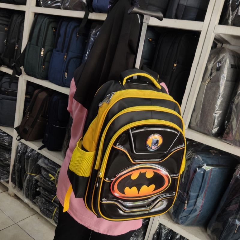 Ransel Troli Anak Sekolah SD 3D Glossy 6016