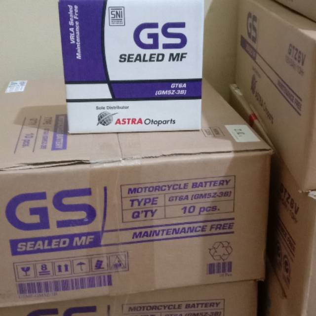 Aki gs astra Gm5z 3b mf kering