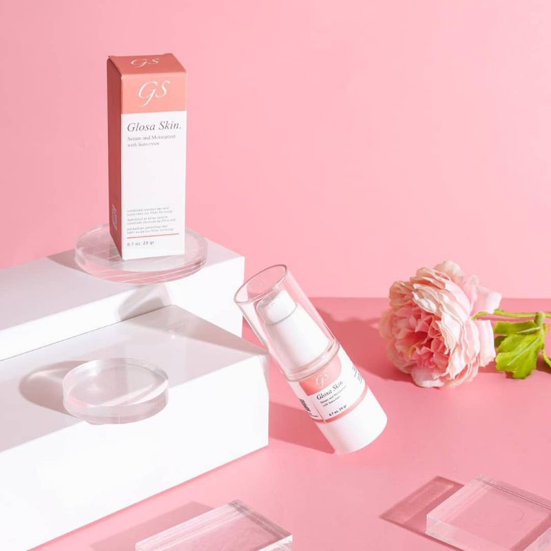 SERUM and MOISTURIZER with SUNSCREEN GLOSA SKIN