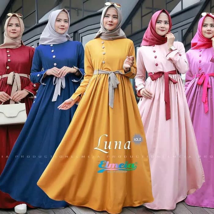 Baju Gamis Syari Hijab Syari Dress Pesta Baju Pesta