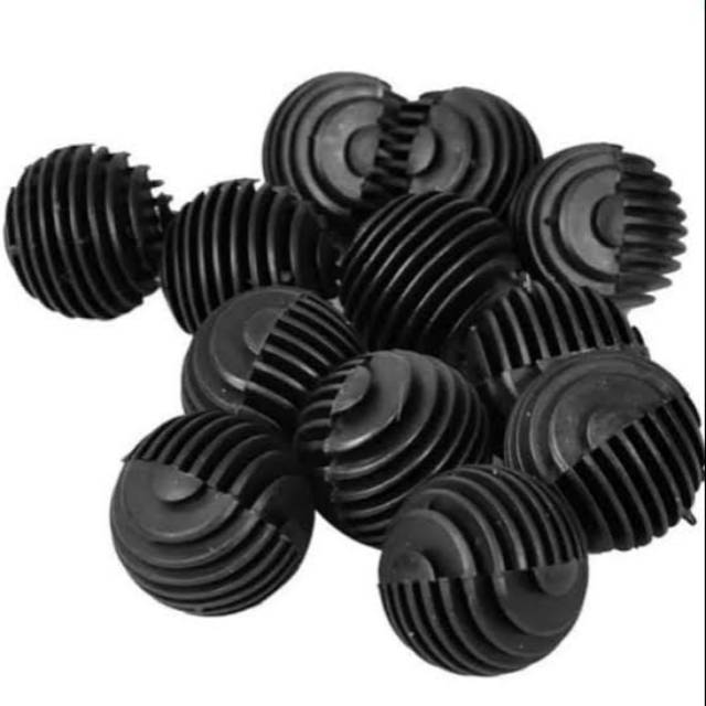 Bioball golf media filter biologis per 1 pcs  diameter 3 cm.