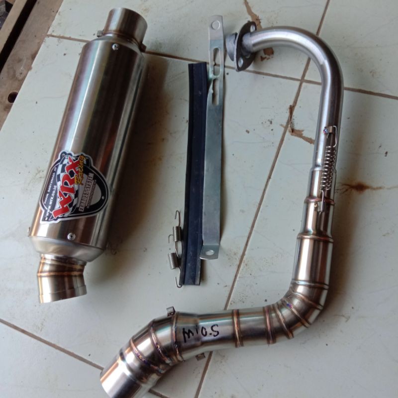 KNALPOT WRX GP5 BEAT MIO VARIO SCOOPY NMAX AEROX VARIO 150/115 X RIDE