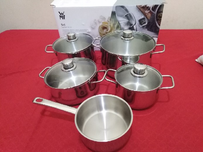 Wmf Set Panci 5 Pcs Diadem Set Casserole & Saucepan
