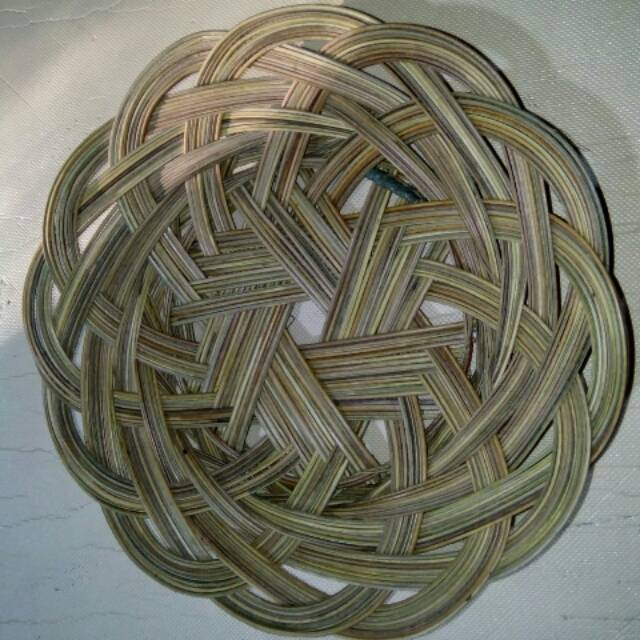 Piring Hidangan Lidi Kelapa