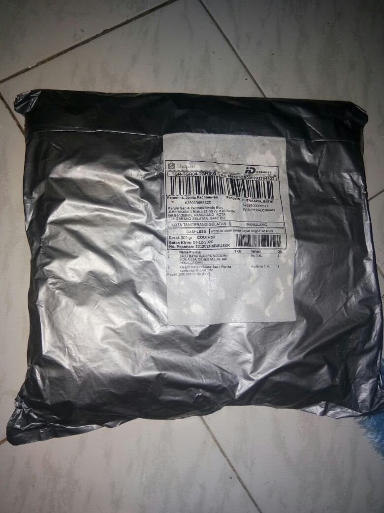 Atasan Batik Wanita Modern Blouse Batik Wanita Kombinasi Brokat Tille