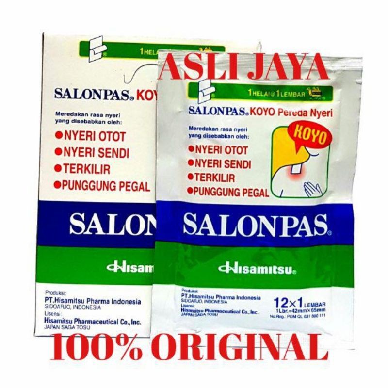 Koyo Salonpas Isi 12 Lembar