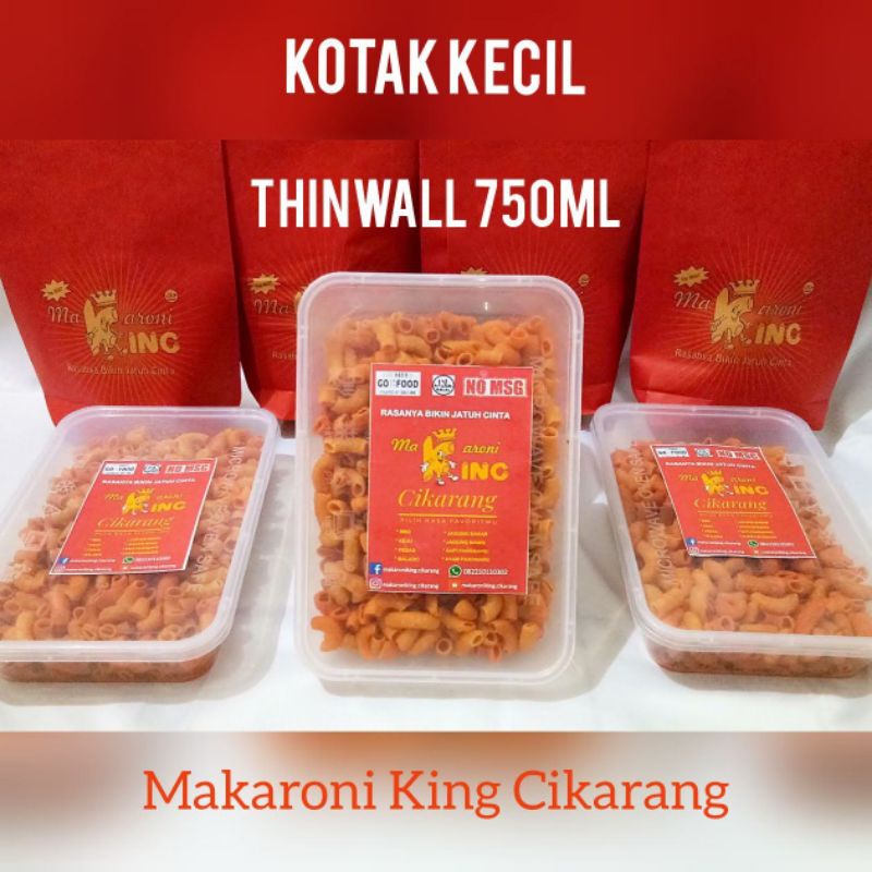 

Makaroni goreng makaroni pedas makaroni king King Cikarang kotak 750ml Makaroni Enak Makaroni Renyah Makaroni Kriuk