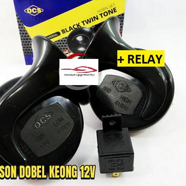 ✲ KLAKSON MOBIL KEONG DCS 12 VOLT ✻