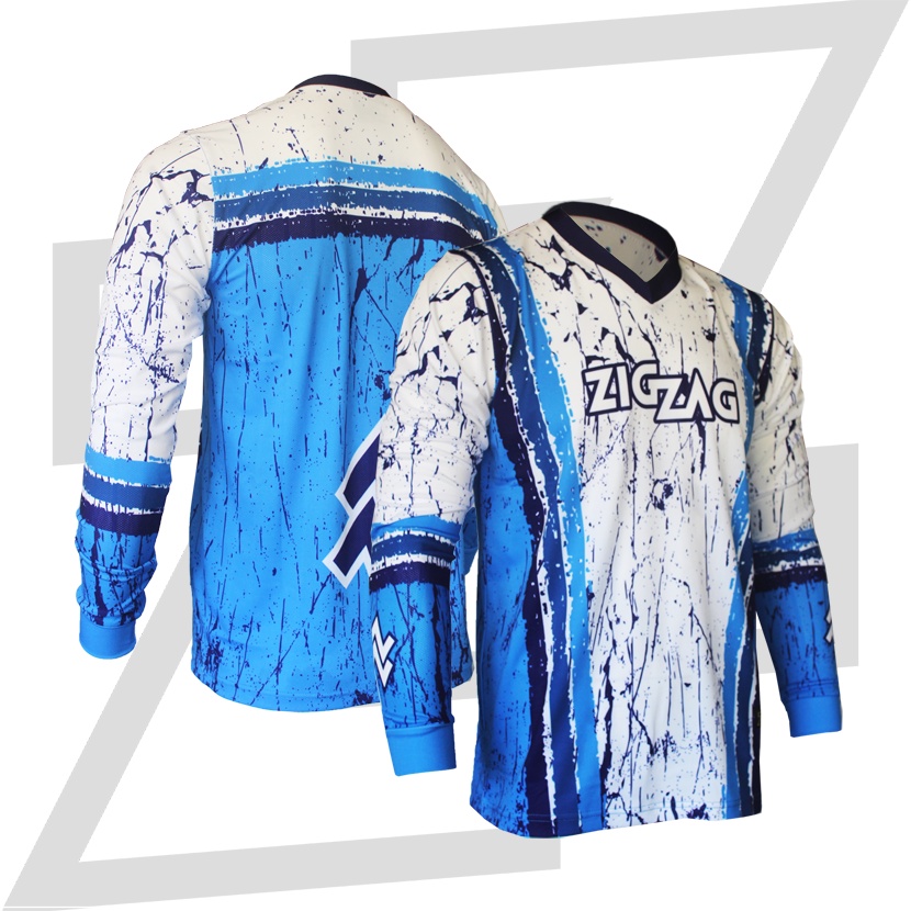 PO JERSEY MTB ZIGZAG GOWES XC AM DOWNHILL ENDURO CROSS