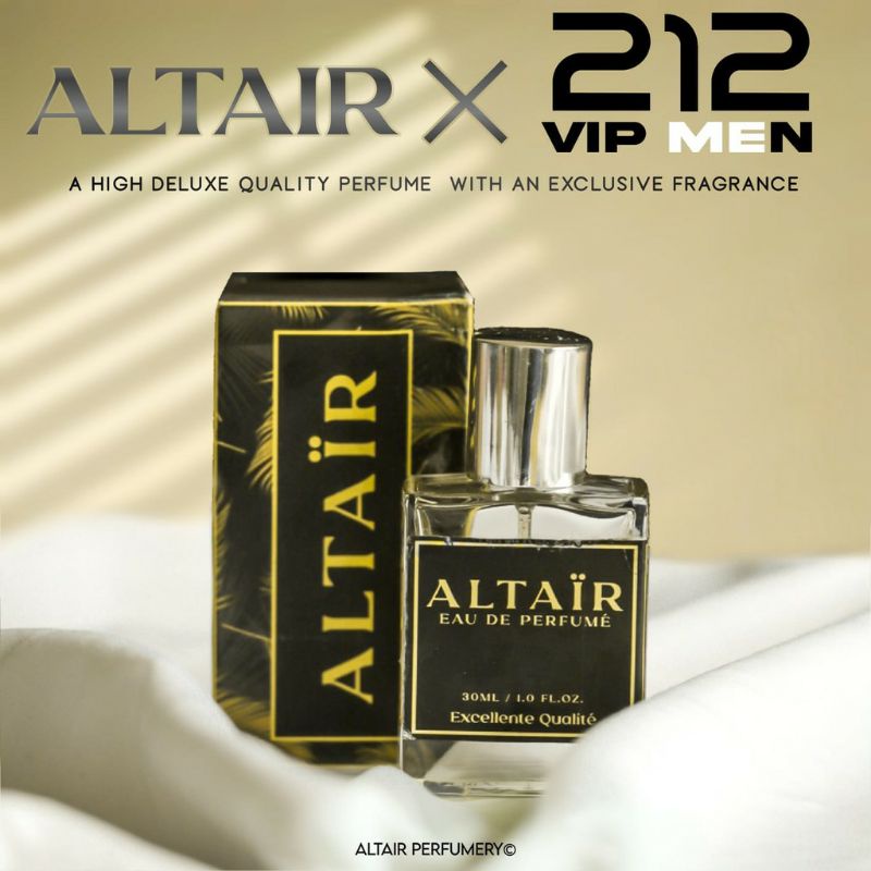 PARFUM PRIA TAHAN LAMA 212 VIP MAN ORIGINAL BY ALTAIR PARFUME