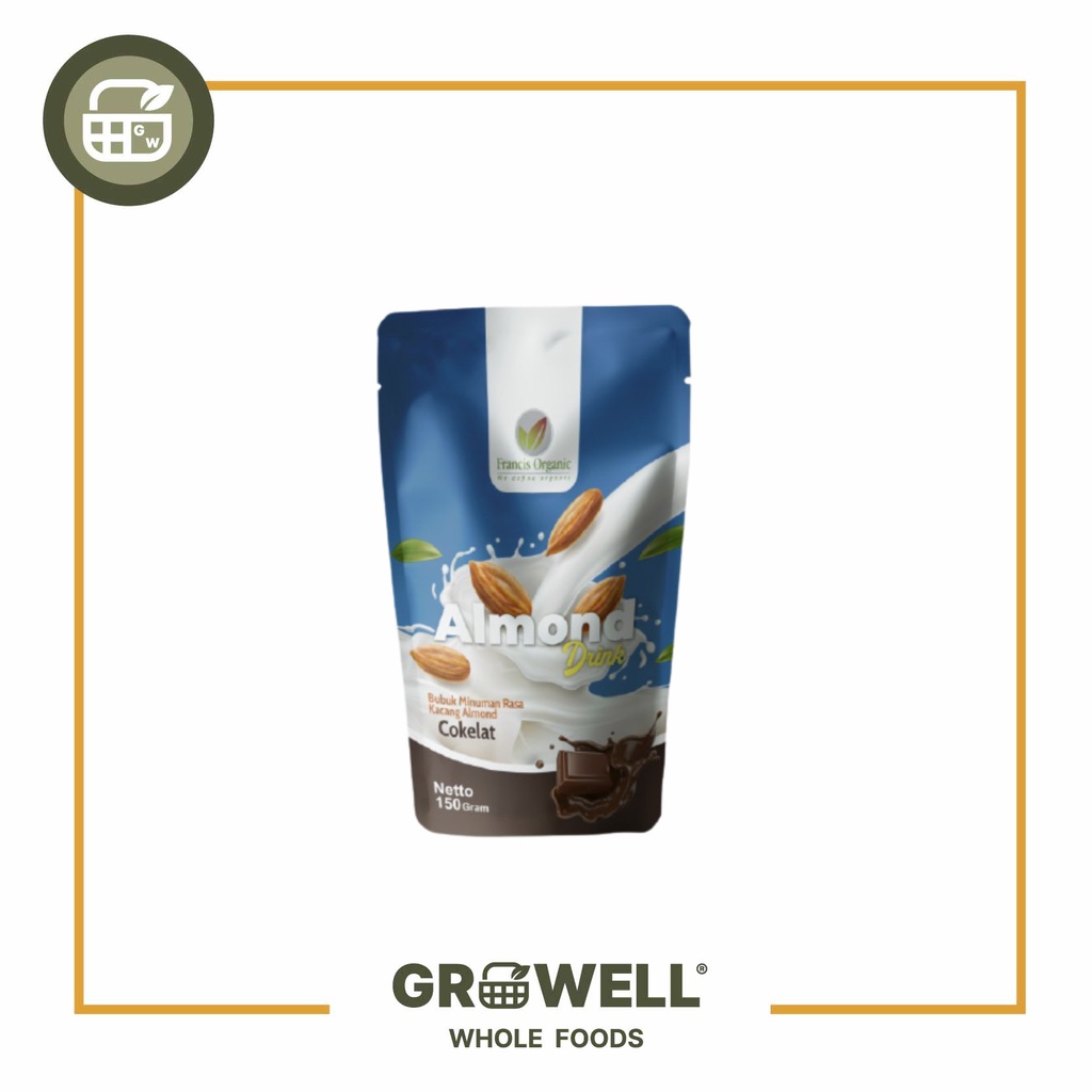 Francis Organic Almond Milk Powder Chocolate 150Gr