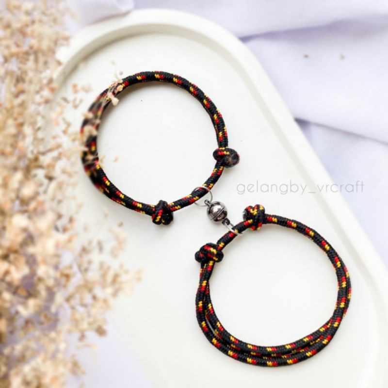 GELANG PRUSIK MAGNET ( HARGA SEPASANG )