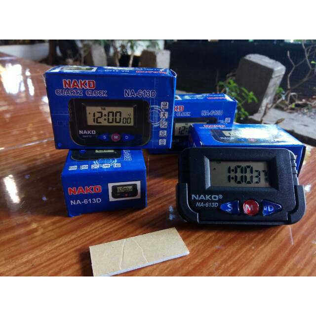 Jam Digital kecil  jam untuk di mobil