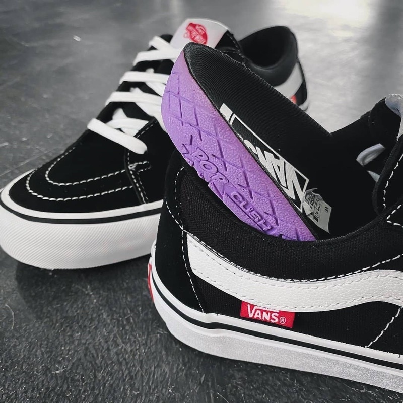 VANS SK8-LOW PRO BLACK/WHITE ORIGINAL 100%