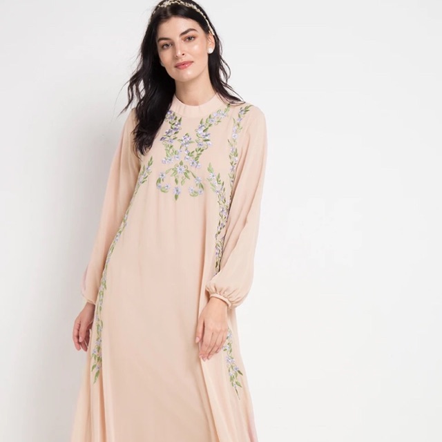 Gamis bordir kamilaa by itang yunasz