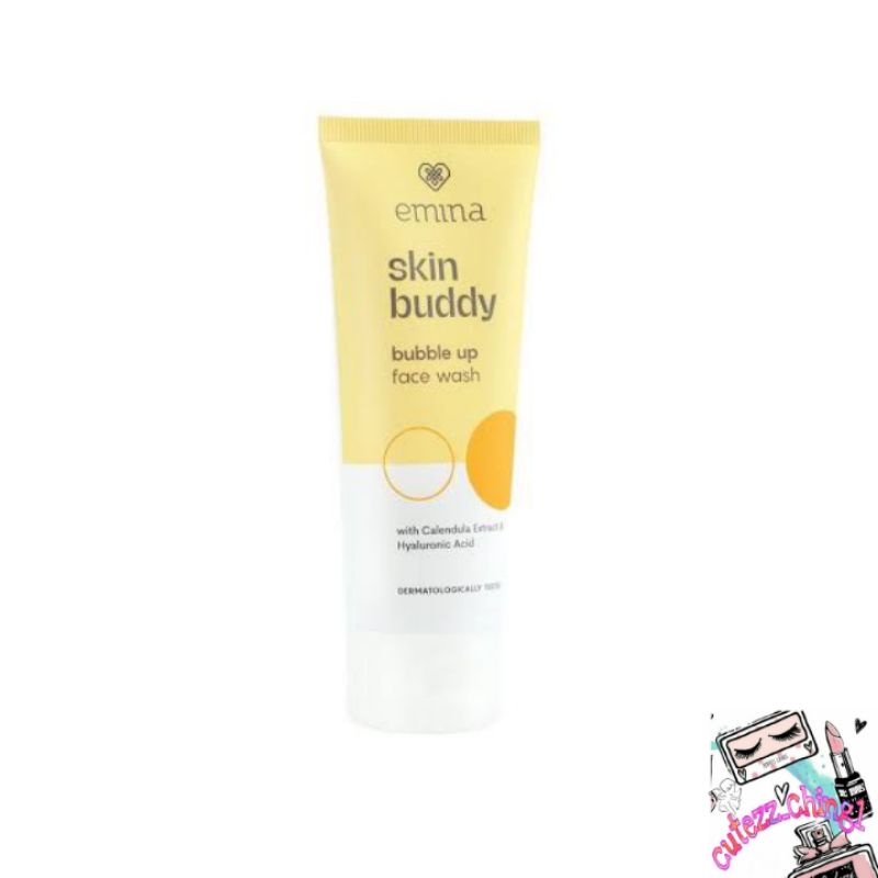 ☃️Cutezz_ching1☃️Emina Skin Buddy Bubble Up Face Wash 60 ml