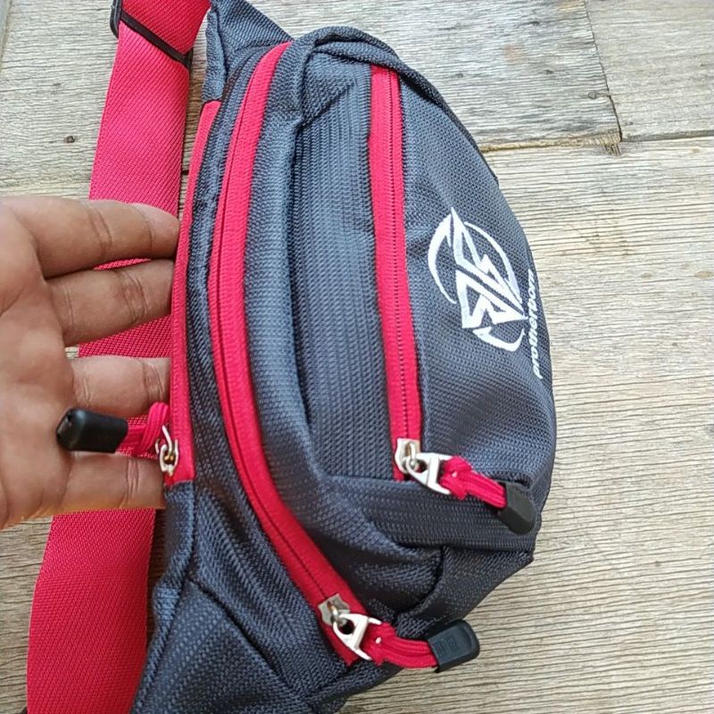 Tas Waist bag selempang pria brother born bag distro bahan d1000