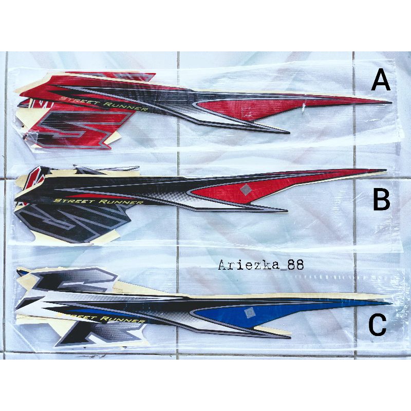 Striping Smash Titan 2011 SR | sticker suzuki smas titan sr