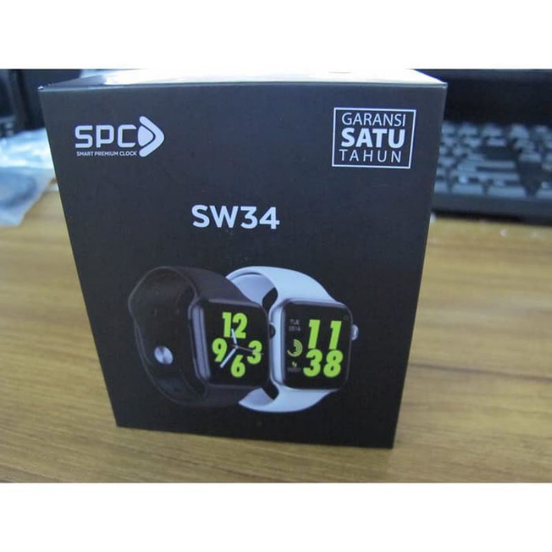 Smartwatch SPC SW34 Waterproof Heart Rate Android IOS Garansi Resmi