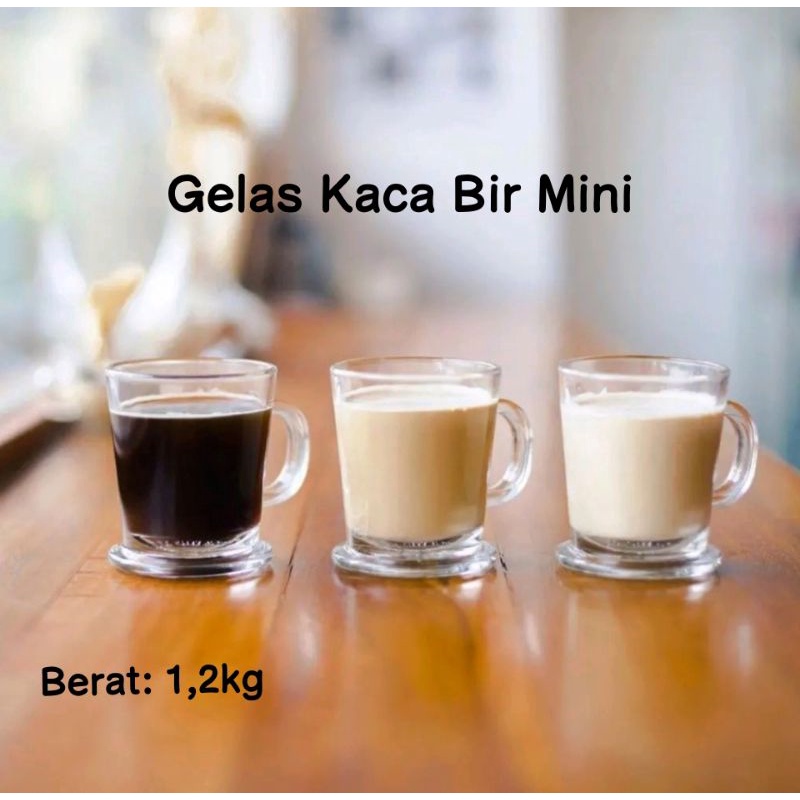 Gelas Kaca Bir Mini