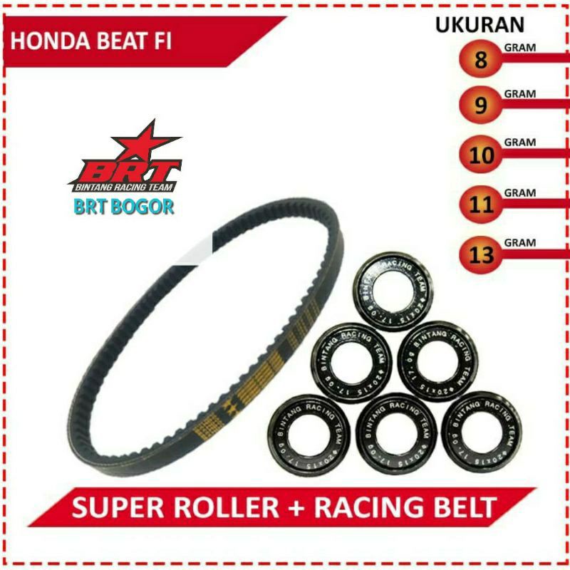 BRT ROLLER &amp; VANBEL HONDA  BEAT FI SCOOPY FI SPACY FI CLD TD KAWAHARA SSS AHRS MAXBEL FANBEL VENBEL VANBEL PANBEL ROLLER BRT BEAT FI ESP VARIO KARBU 110 VARIO OLD BEAT ESP SCOOPY FI ESP  ROLER BRT BEAT FI SCOOPY FI ESP